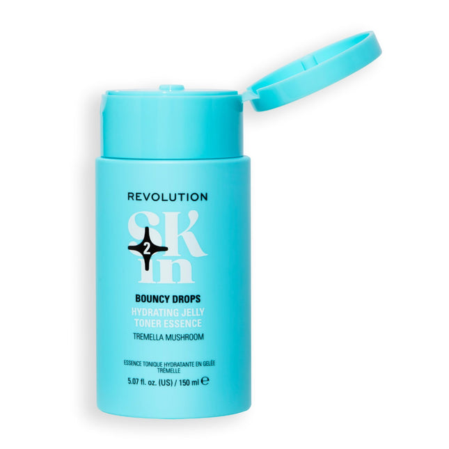 Revolution Skincare Bouncy Drops Hydrating – Essence Lotion for Women, For Face, 150 ml