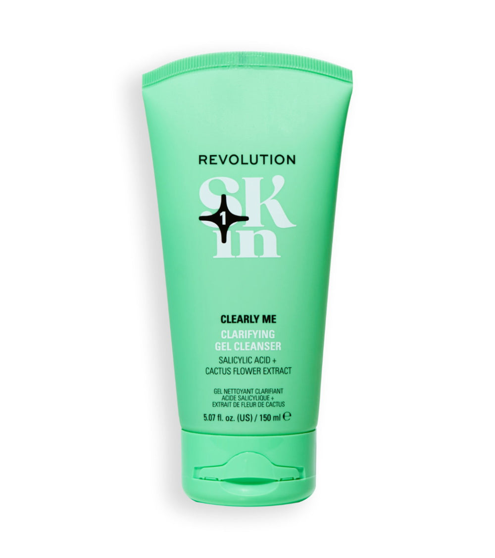 Revolution Skincare Clearly Me 2% Salicylic Acid Removes impurities – Cleansing Gel for Women, For Face, 150 ml