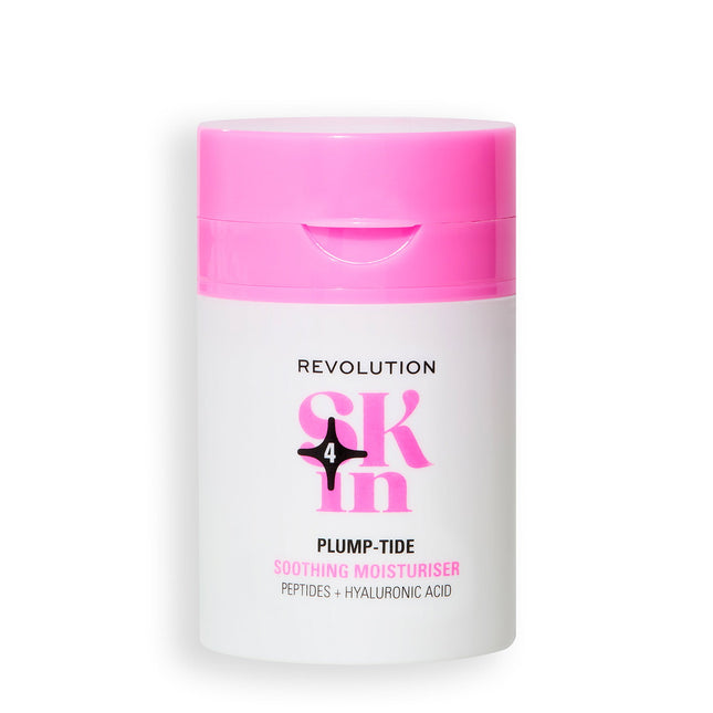 Revolution Skincare Plump-Tide Peptides & Hyaluronic Acid Soothing – Cream for Women, For Face, 50 ml