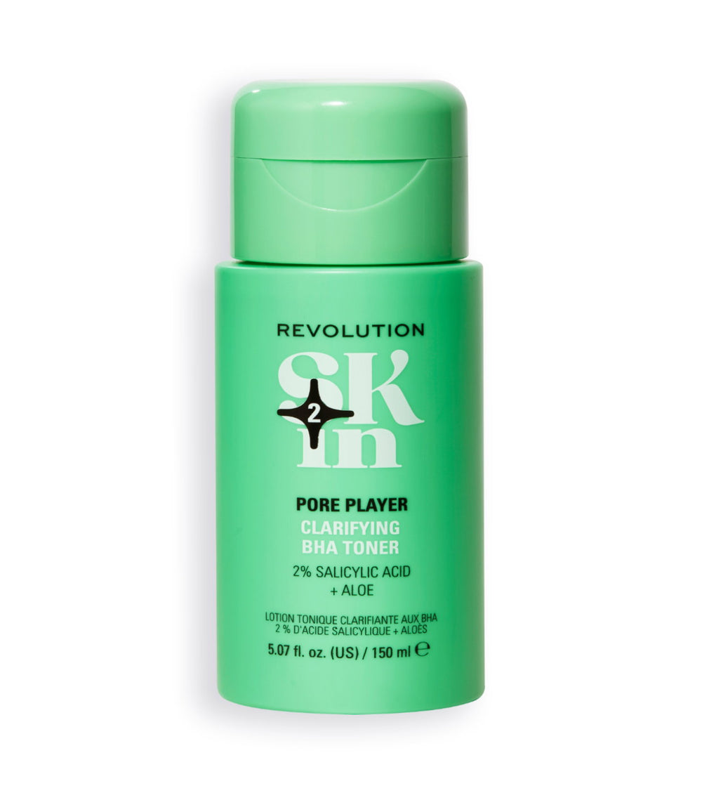 Revolution Skincare Pore Player 2% Salicylic Acid Clarifying – Tonic Lotion for Women, For Face, 150 ml