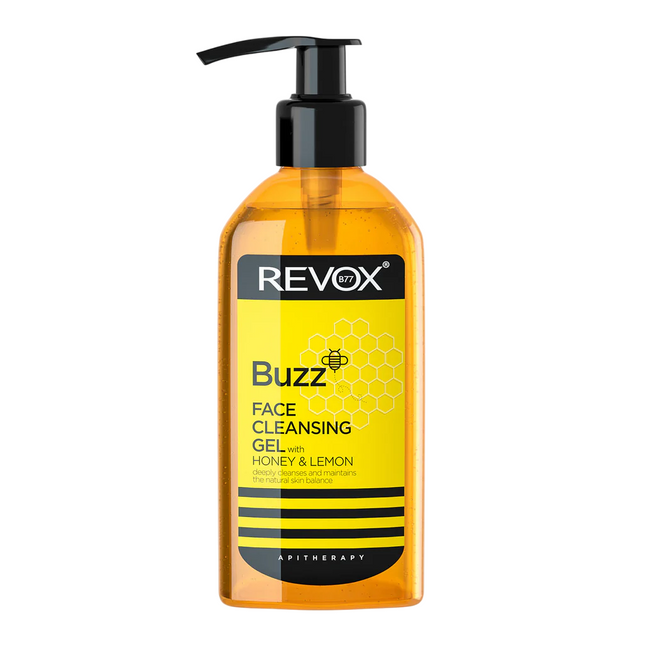 Revox B77 Buzz Honey & Lemon Energising – Cleansing Gel for Women, For Face, 180 ml