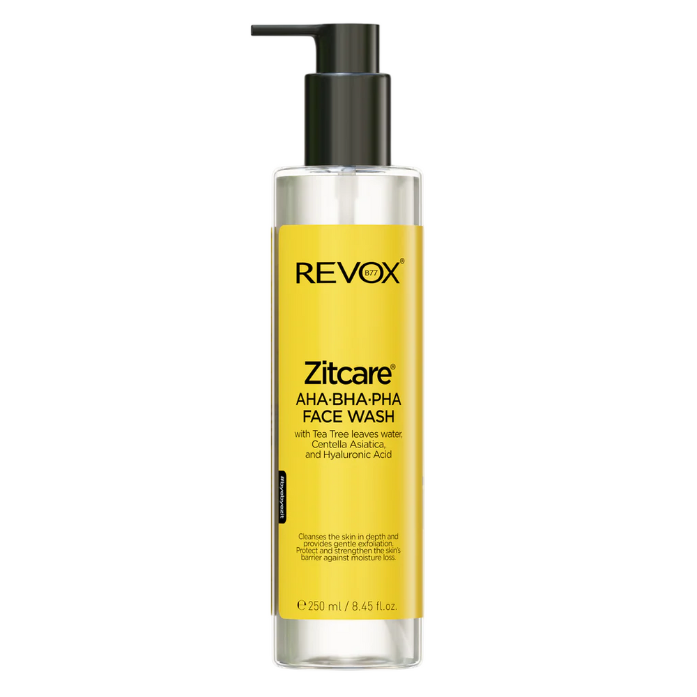 Revox B77 Zitcare AHA/BHA/PHA Exfoliating – Cleansing Lotion for Women, For Face, 250 ml