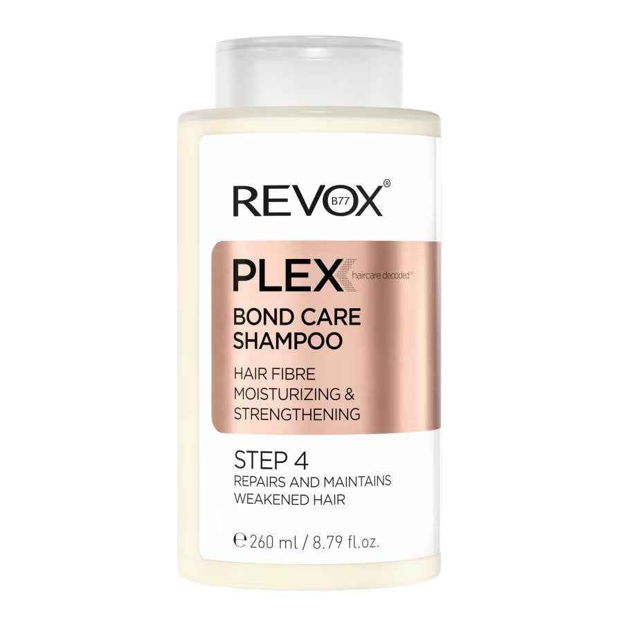 Revox B77 Plex Bond Step 4 – Hair Shampoo for Women, For Strengthening, 260 ml