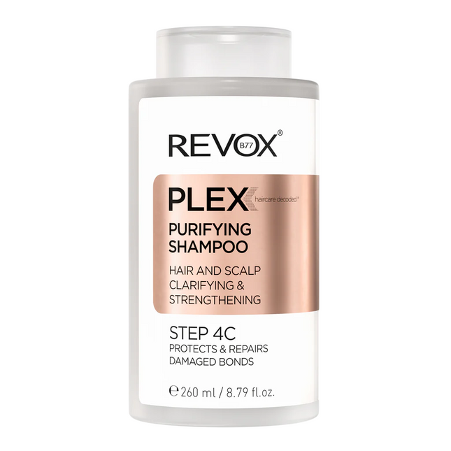 Revox B77 Plex Bond Step 4C – Hair Shampoo for Women, Purifying, 260 ml