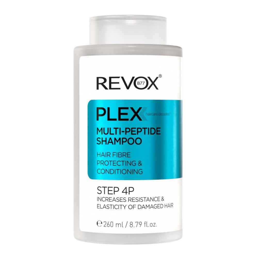 Revox B77 Plex Step 4P Multi-Peptide – Hair Shampoo for Women, For Conditioning, 260 ml