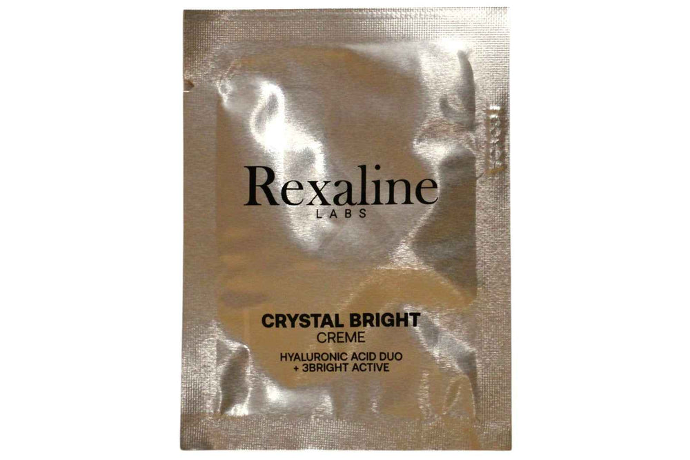 Rexaline Crystal Bright Hyaluronic Acid + 3 Bright Active Illuminating – Cream for Women, For Face, 2 ml Sample