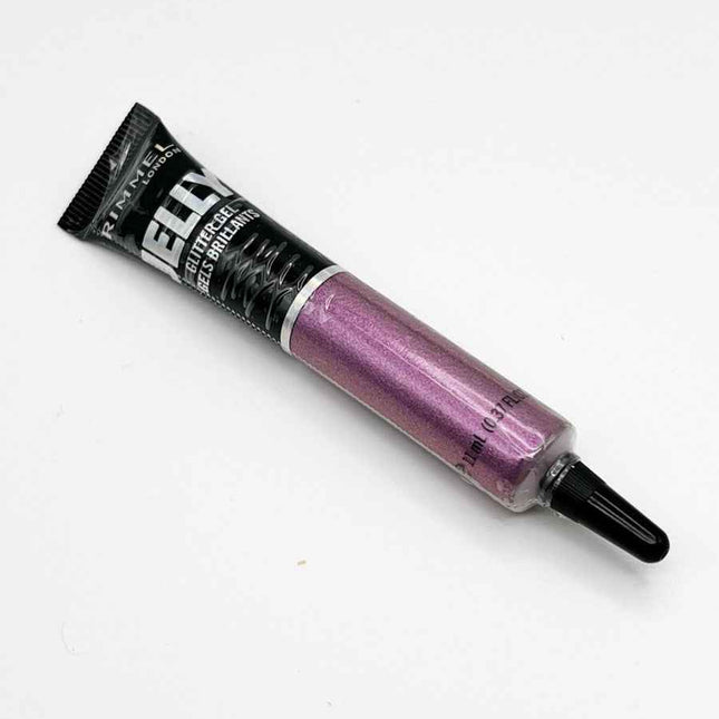 Rimmel London Jelly – Loose Glitter Eyeshadow for Women, 500, Purple Rain, 11 ml
