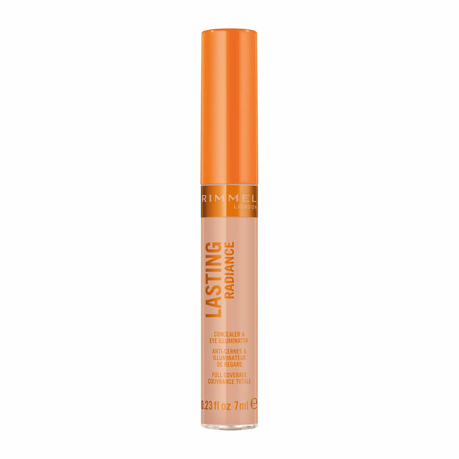 Rimmel London Lasting Radiance – Cream Concealer for Women, 080, Chestnut, 7 ml