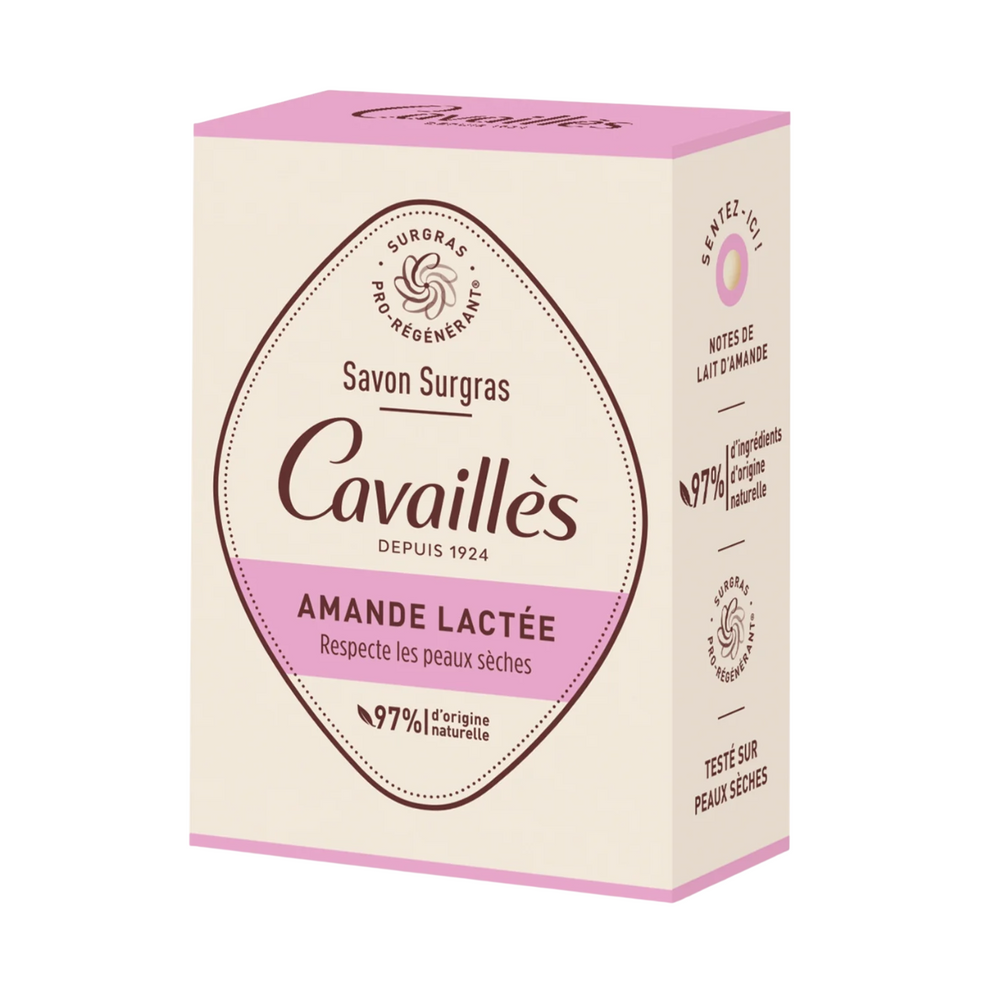 Roge Cavailles Almond Milk Hydrating – Soap Bar for Women, 100 g