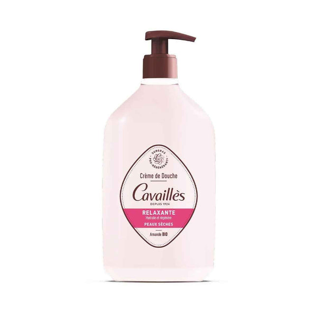 Roge Cavailles Bio Almond Hydrating & Regenerating – Shower Cream for Women, 750 ml
