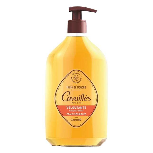 Roge Cavailles Bio Almond Oil Softening – Shower Oil for Women, All Skin Types, 750 ml