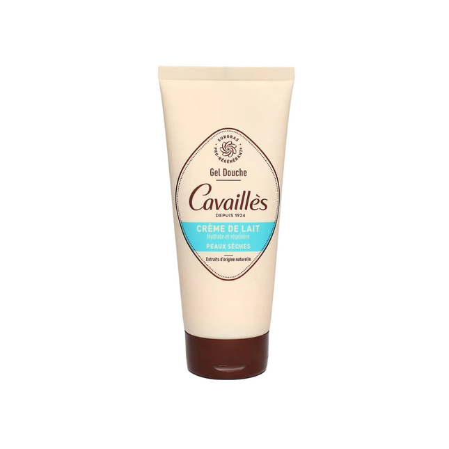 Roge Cavailles Cream Of Milk Regenerating – Shower Gel for Women, For Sensitive Skin, 200 ml