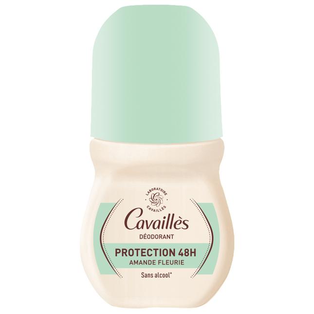 Roge Cavailles Dermato 48h Protection Almond Blossom – Deodorant Roll-On for Women, 50 ml