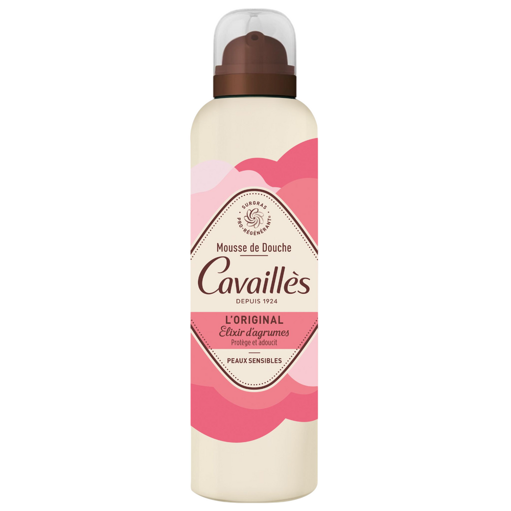 Roge Cavailles L'Original Cleansing – Shower Mousse for Women, 200 ml