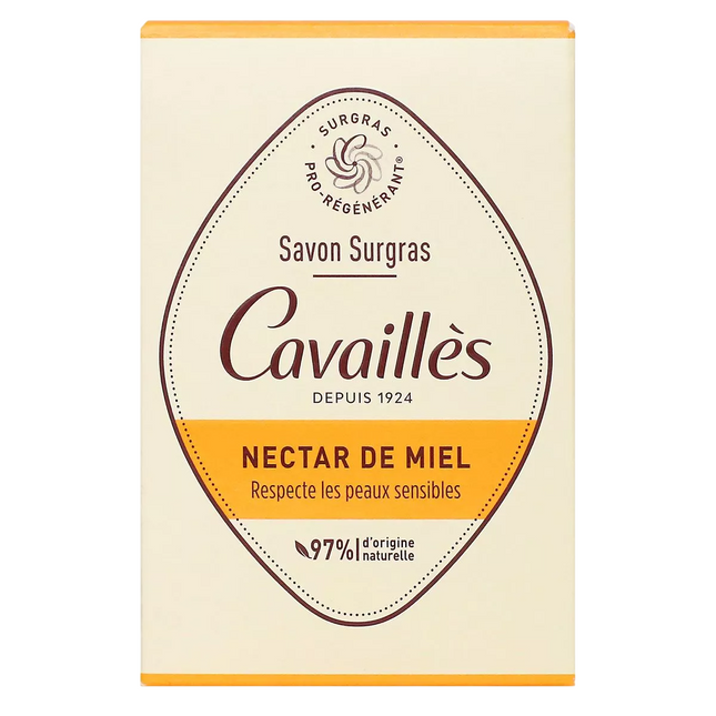 Roge Cavailles Pro-Regenerating Honey Nectar Regenerating – Soap Bar for Women, 100 g