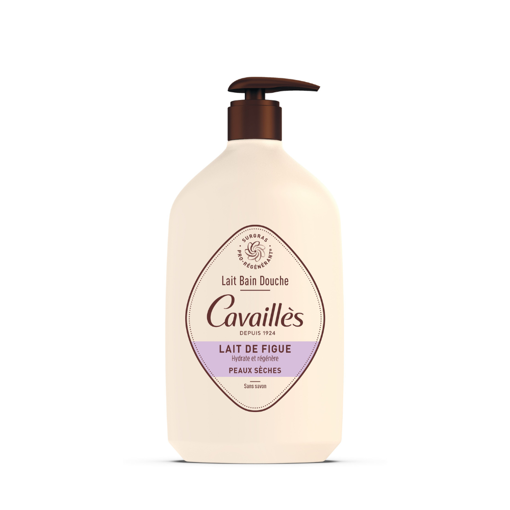 Roge Cavailles Fig Milk Hydrating & Regenerating – Bath Milk for Women, 1000 ml