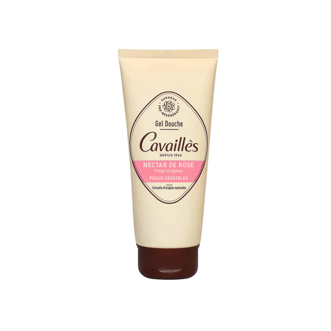 Roge Cavailles Rose Regenerating – Shower Gel for Women, For Sensitive Skin, 200 ml
