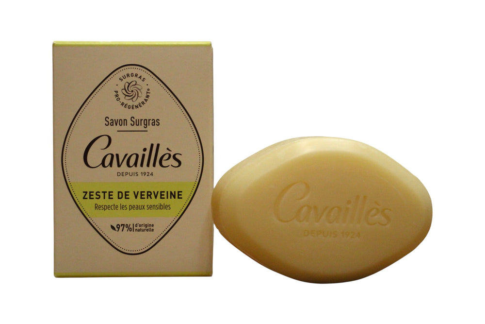 Roge Cavailles Verbena Regenerating – Soap Bar for Women, 100 g