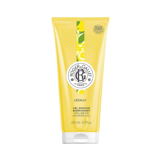 Roger & Gallet Cedrat – Shower Gel for Women, For All Skin Types, 200 ml