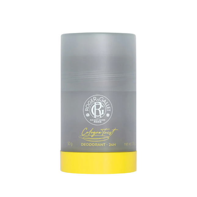Roger & Gallet Cologne Twist 24h Protection – Deodorant Stick for Men, 50 g