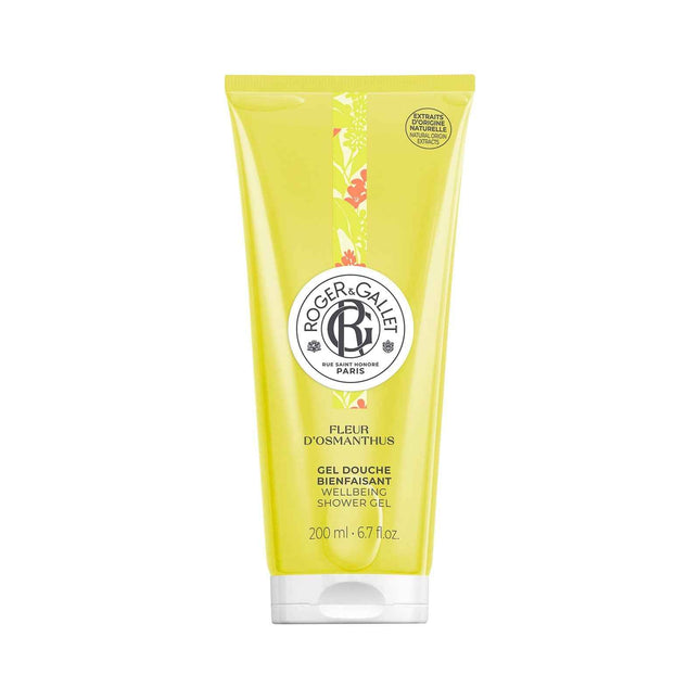 Roger & Gallet Fleur D'Osmanthus – Shower Gel for Women, For All Skin Types, 200 ml