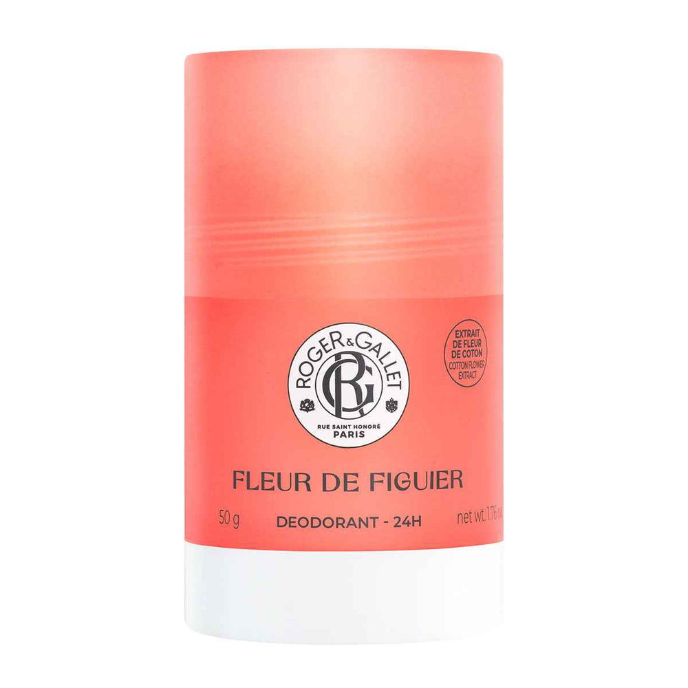 Roger & Gallet Fleur De Figuier 24h Protection – Deodorant Stick for Women, 50 g