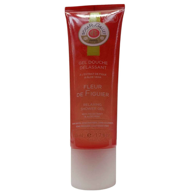 Roger & Gallet Fleur De Figuier Relaxing – Shower Gel Unisex, For All Skin Types, 50 ml