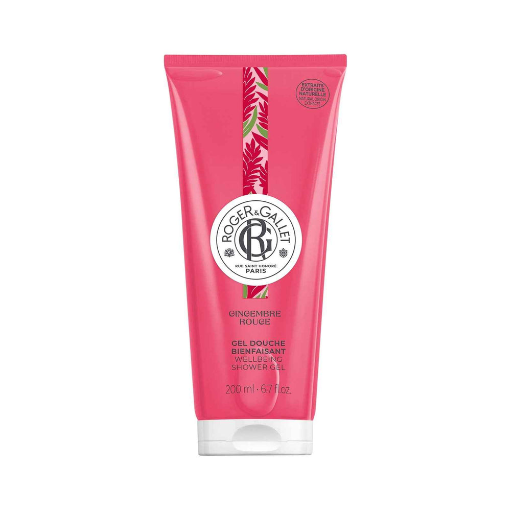 Roger & Gallet Gingembre Rouge – Shower Gel for Women, For All Skin Types, 200 ml