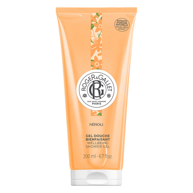 Roger & Gallet Neroli – Shower Gel for Women, For All Skin Types, 200 ml