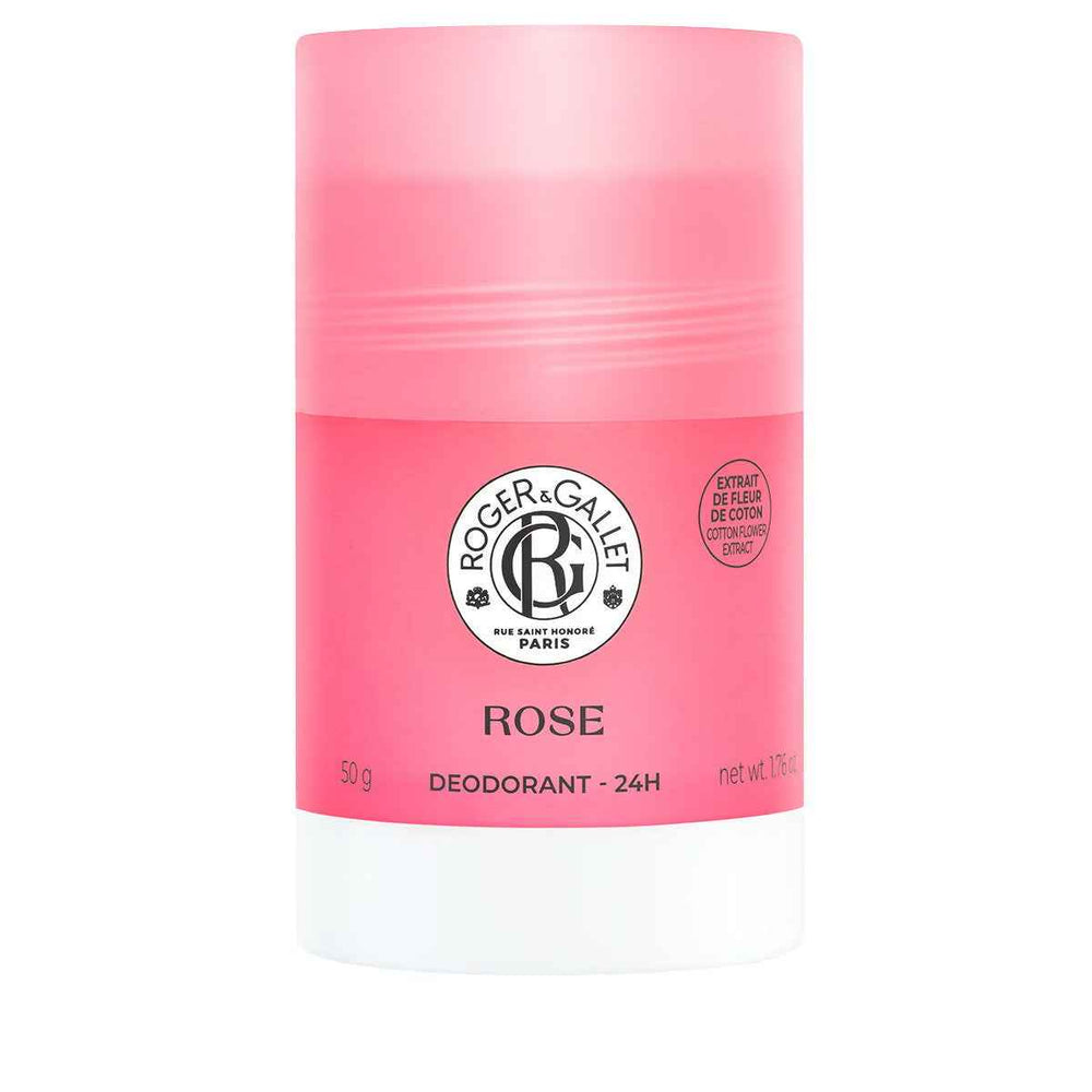 Roger & Gallet Rose 24h Protection – Deodorant Stick for Women, 50 g