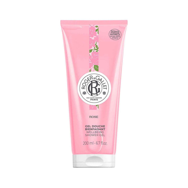 Roger & Gallet Rose – Shower Gel for Women, For All Skin Types, 200 ml