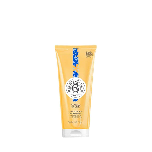 Roger & Gallet Vanille Soleil – Shower Gel for Women, For All Skin Types, 200 ml