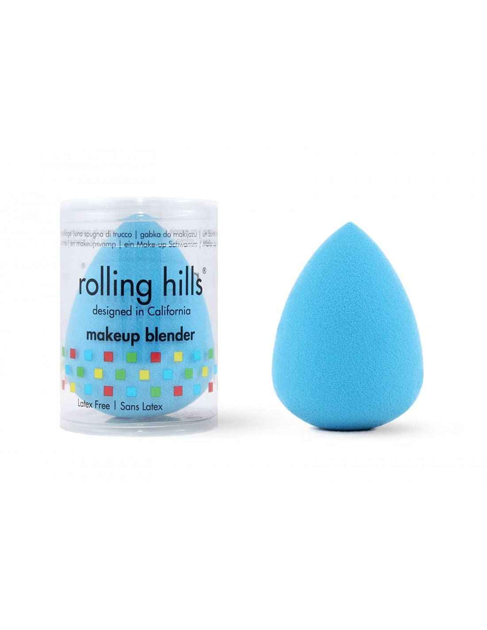 Rolling Hills Makeup Sponge Unisex, Sky Blue
