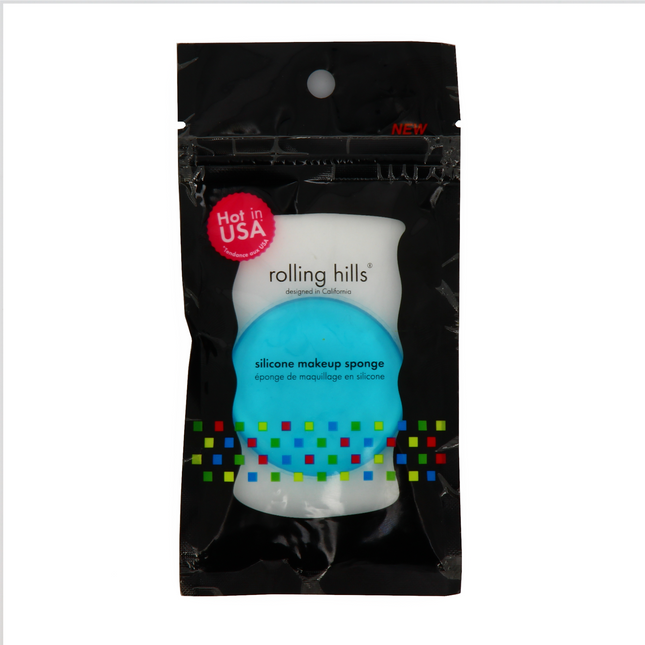 Rolling Hills Silicone – Makeup Sponge Unisex, Blue