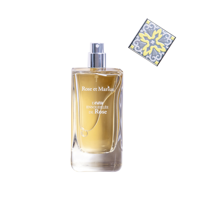 Rose et Marius L'eau ensoleillee de Rose – Eau de Parfum Unisex, 100 ml