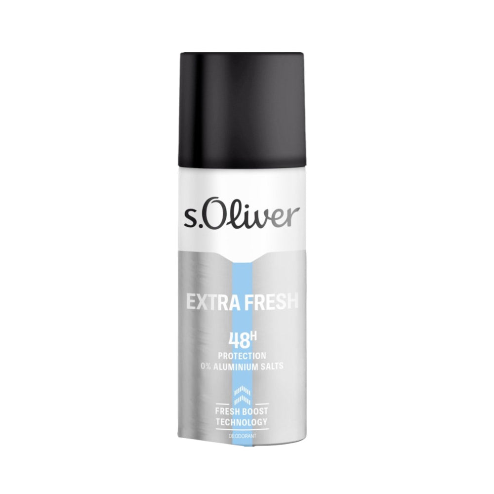 S. Oliver Extra Fresh Hydrating 48H – Deodorant Spray for Men, 150 ml