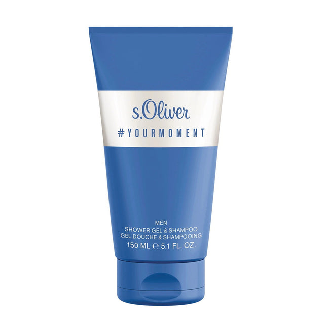 S. Oliver Your Moment – Shower Gel for Men, All Over The Body, 150 ml