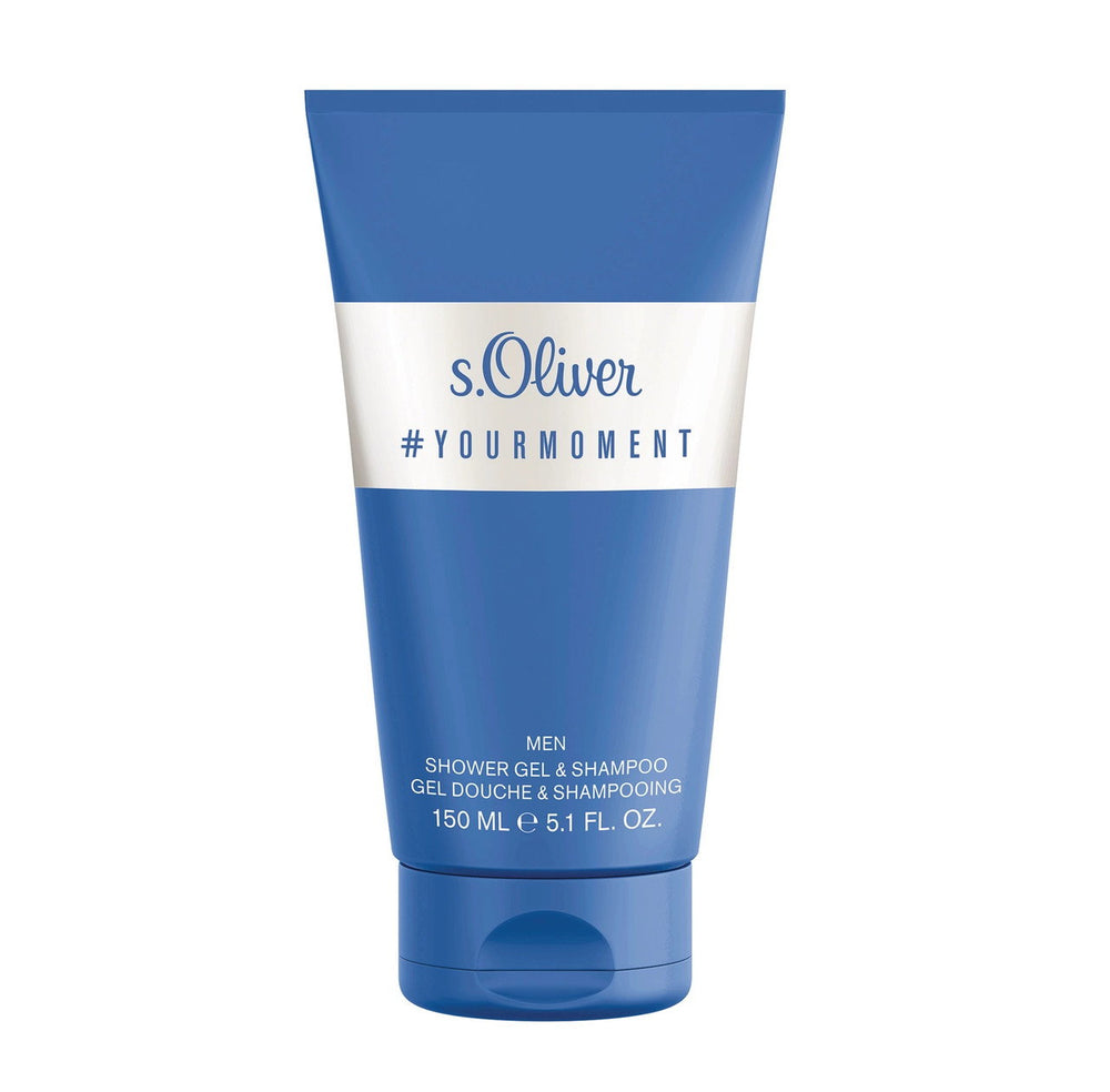 S. Oliver Your Moment – Shower Gel for Men, All Over The Body, 150 ml