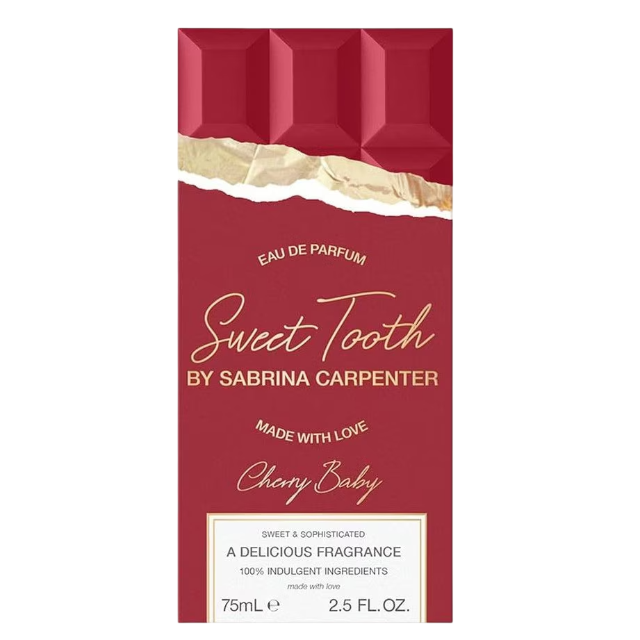Sabrina Carpenter Sweet Tooth Cherry Baby – Eau de Parfum for Women, 75 ml