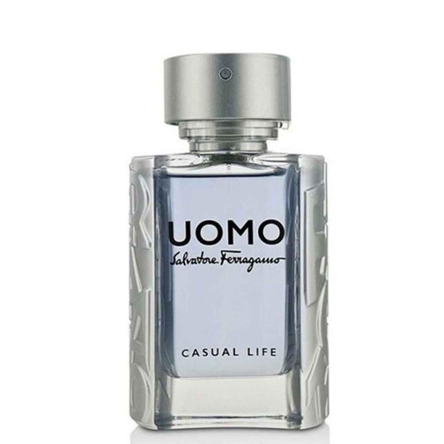 Salvatore Ferragamo Uomo Casual Life – Eau de Toilette for Men, 50 ml