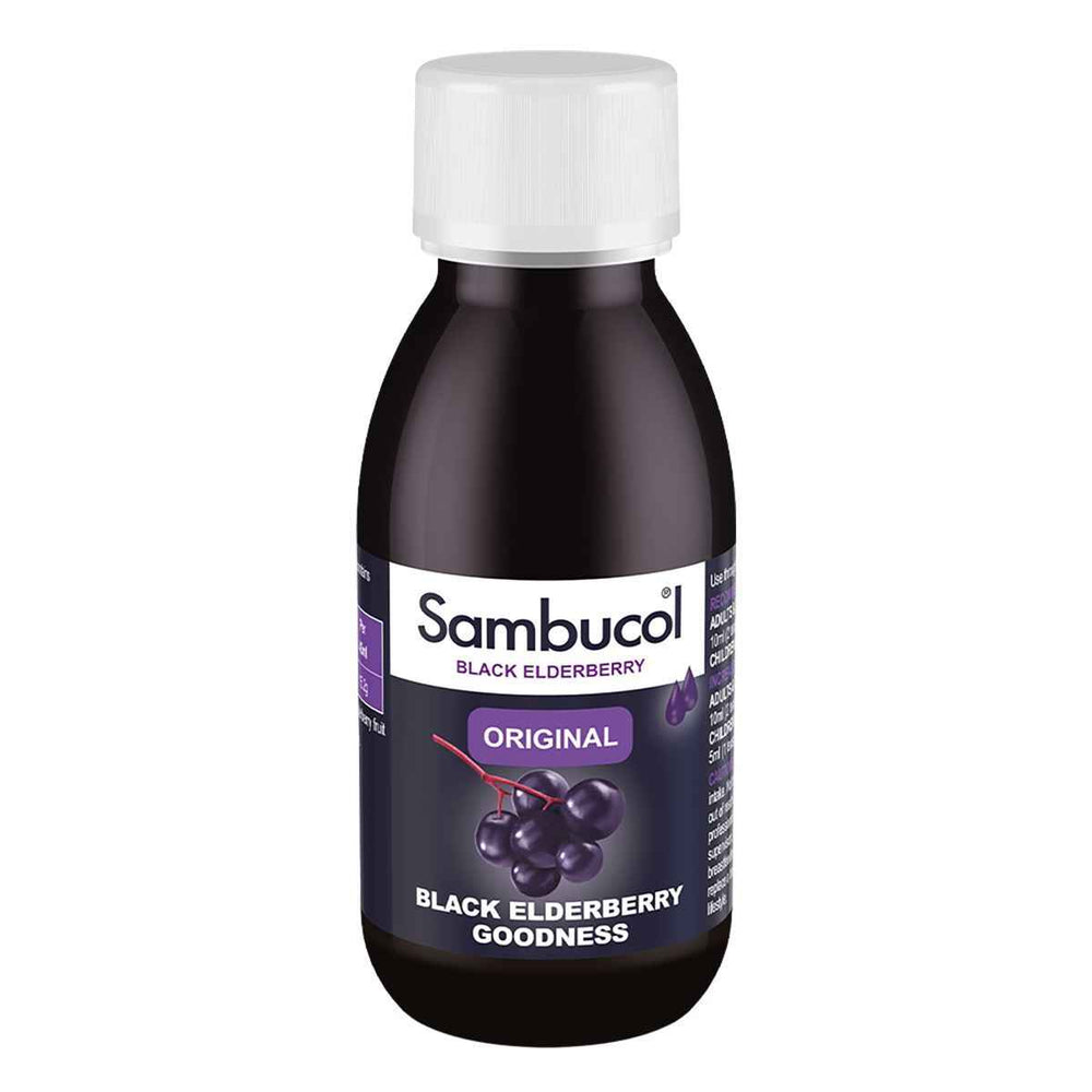 Sambucol Original Black Eldeberry Extract Support The Immune System – Syrup Unisex, 120 ml