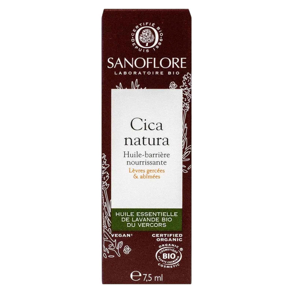 Sanoflore Cica Natura – Lip Oil for Women, 7.5 ml