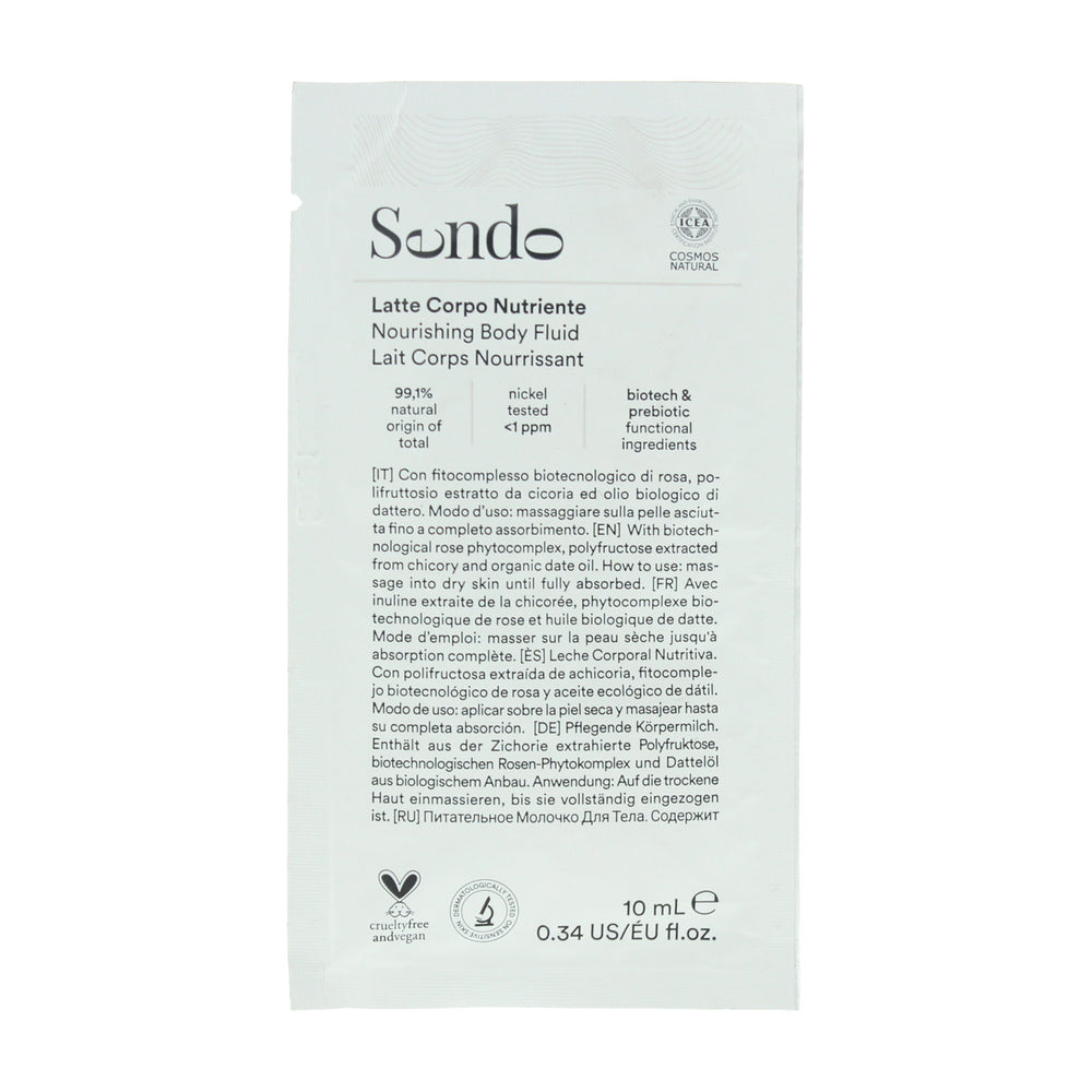 Sendo Nourishing – Body Milk for Women, 10 ml