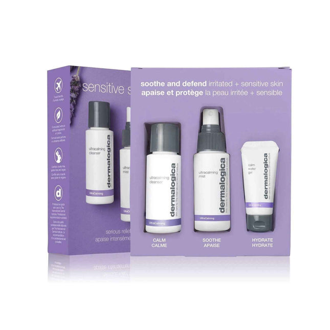 Dermalogica Sensitive Skin Rescue Kit Set Dermalogica: UltraCalming – Cleansing Gel Unisex, For Face, 50 ml + UltraCalming, Calming, Mist Lotion, For Face, 50 ml + UltraCalming, Glycerin, Hydrating, Day & Night, Gel,…