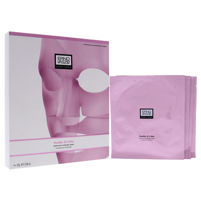 Erno Laszlo Set Erno Laszlo Sensitive Hydrogel Retinol Soothing & Calming – Sheet Mask for Women, Face, 4 pcs, 25 g