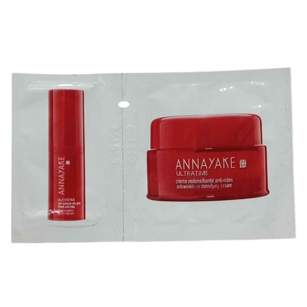 Annayake Set Annayake: Ultratime Hydrating – Eye Cream for Men, 1 ml Sample + Ultratime, Anti-Wrinkle, Day, Cream, For Face, 1 ml Sample