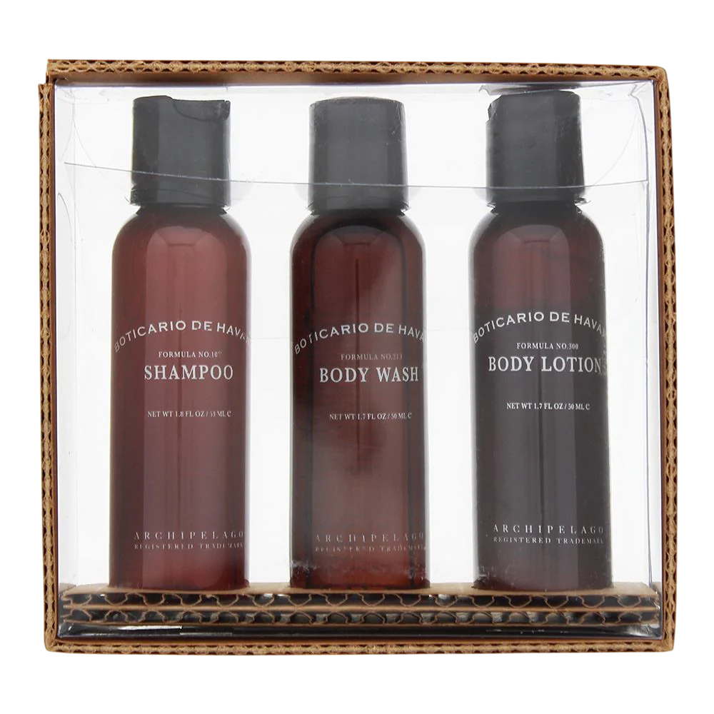 Archipelago Set Archipelago: Boticario De Havana Hair Shampoo Gentle Cleansing 53 ml + Boticario De Havana Detoxifying Body…