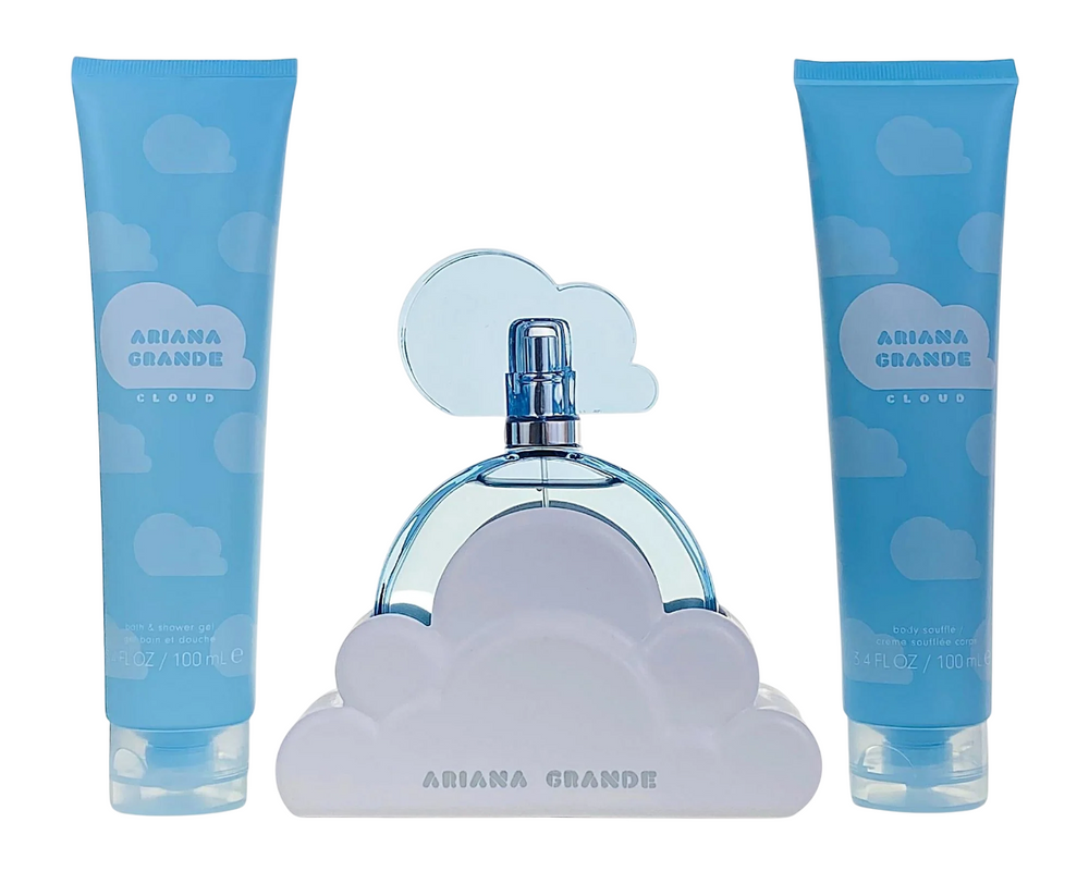 Ariana Grande Set Ariana Grande: Cloud – Eau de Parfum for Women, 100 ml + Cloud, Hydrating, Body Lotion, 100 ml + Cloud,…