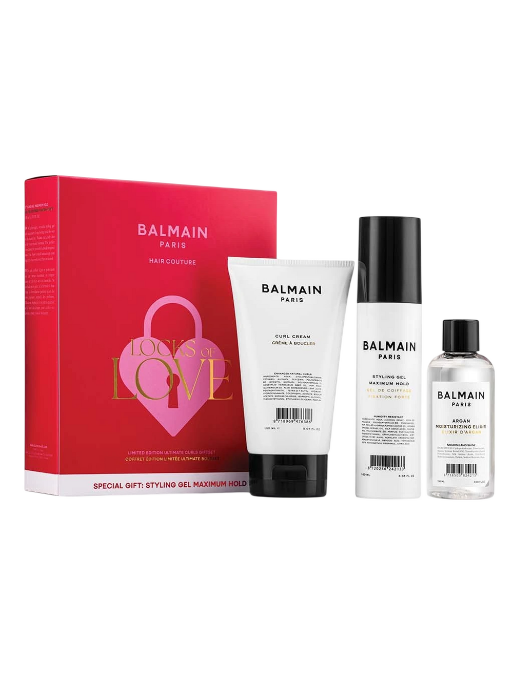 Balmain Professionnel Locks of Love Set Balmain Professionnel: Balmain Professionnel – Hair Styling Cream for Women, Light…