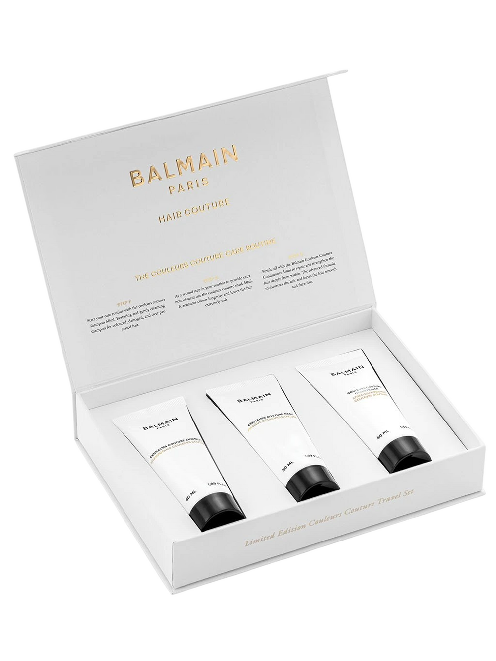Balmain Professionnel Set Balmain Professionnel: Couleurs Couture – Hair Shampoo for Women, For Hydration, 50 ml + Couleurs…